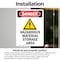 Signmission GHS Hazardous Material Danger Sign, Vinyl Decal, 7in W x 10in L, 2PK OS-2PACK-DS-D-710-V-2024 - alternate 5